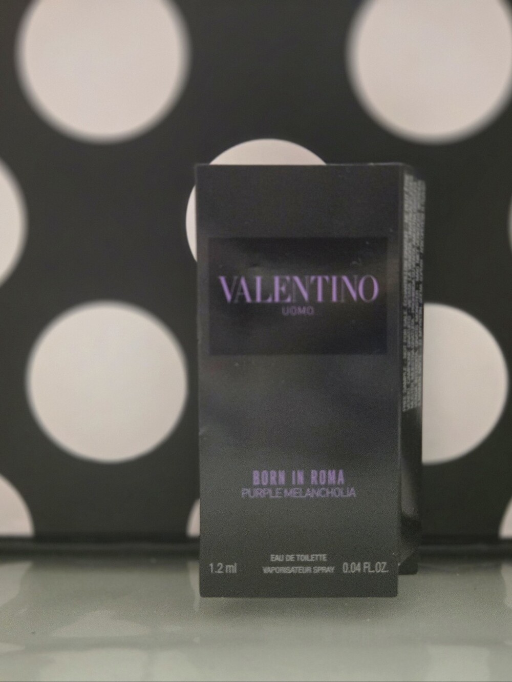 5/$25✨️V Born in Roma Purple Melancholia Uomo SAMPLE✨️